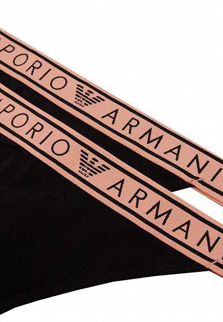 Трусы EMPORIO ARMANI Underwear  - Хлопок - цвет черный
