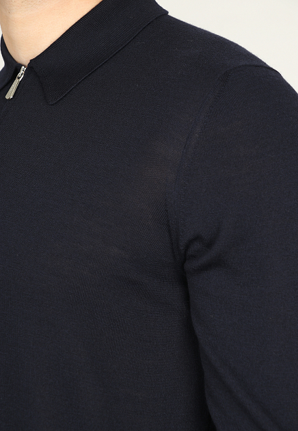 Рубашка-поло из тонкой шерстяной пряжи MANDELLI