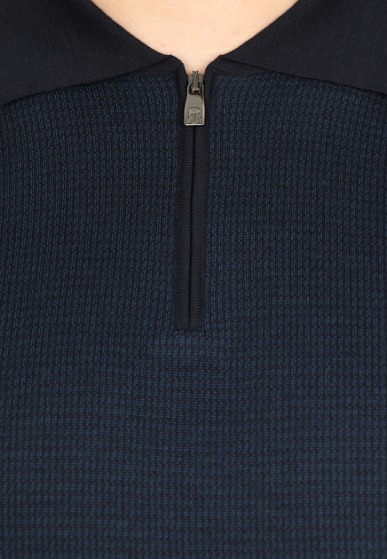 Пуловер CORNELIANI  - Шерсть - цвет синий