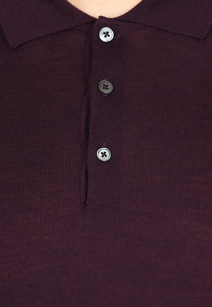 Рубашка-поло из тонкой шерсти CORNELIANI