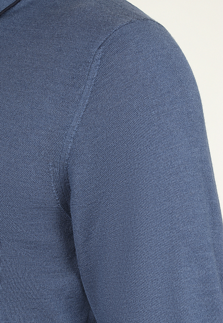 Рубашка-поло из шерсти и шёлка с добавлением кашемира STEFANO RICCI