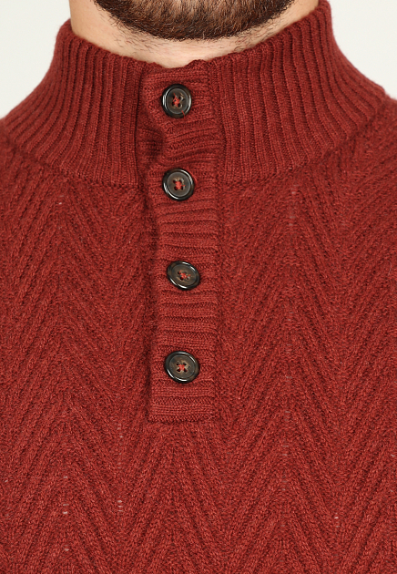 Фактурный свитер из шерсти с добавлением кашемира CORNELIANI