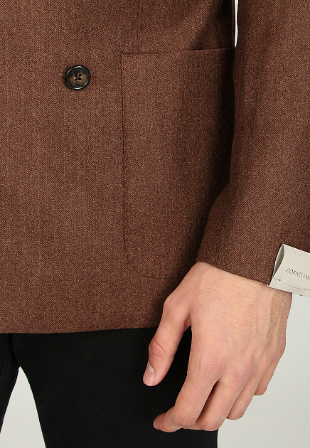 Пиджак CORNELIANI  - Шерсть - цвет коричневый