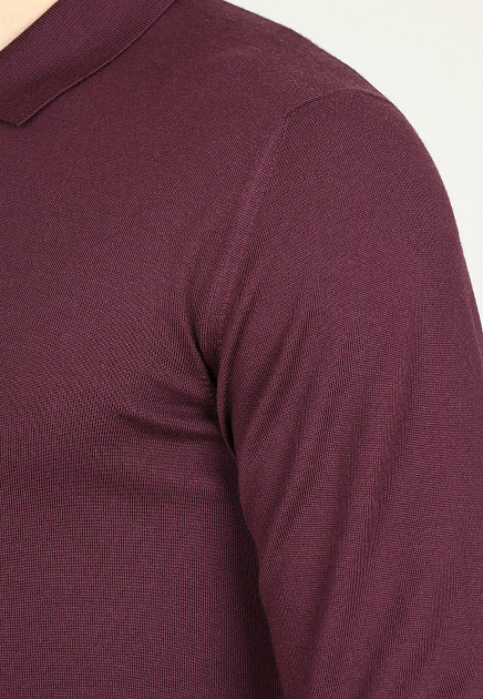 Рубашка-поло из тонкой шерстяной пряжи
 STEFANO RICCI