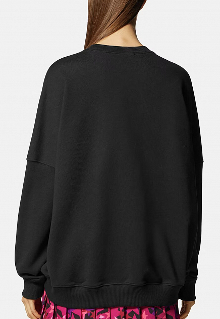 Пуловер VERSACE JEANS COUTURE  - Хлопок - цвет черный