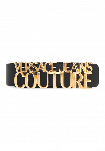 Ремень с логотипом VERSACE JEANS COUTURE