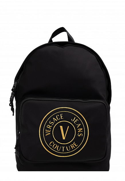 Рюкзак с крупным логотипом  VERSACE JEANS COUTURE