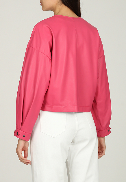 Куртка HENRY BEGUELIN  - Кожа - цвет розовый