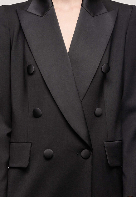 Платье LUISA SPAGNOLI  - Шерсть - цвет черный