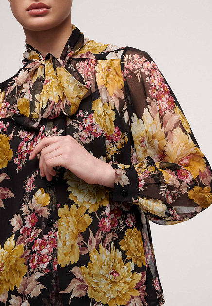 Блуза LUISA SPAGNOLI  - Вискоза - цвет разноцветный