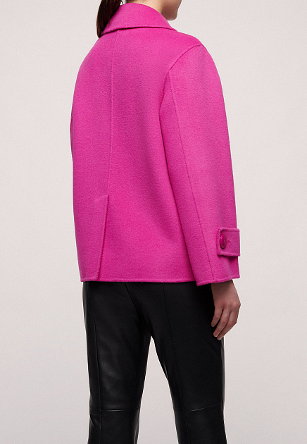 Пальто LUISA SPAGNOLI  - Шерсть - цвет розовый