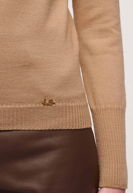 Пуловер LUISA SPAGNOLI  - Шерсть - цвет бежевый