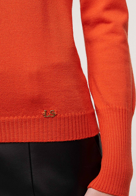 Пуловер LUISA SPAGNOLI  - Шерсть - цвет оранжевый