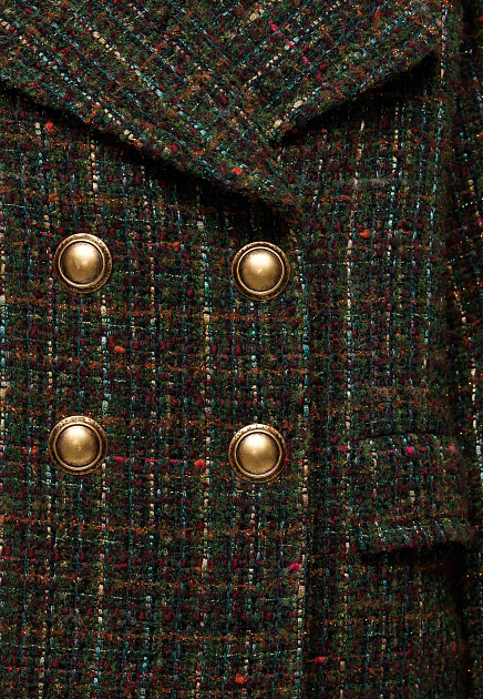 Пальто LUISA SPAGNOLI  XS размера - цвет зеленый