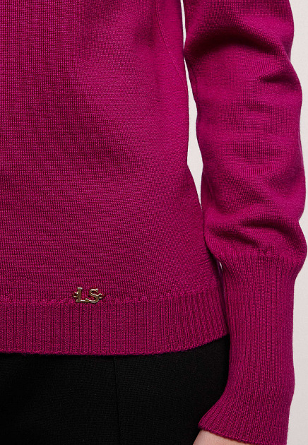 Пуловер LUISA SPAGNOLI  - Шерсть - цвет фиолетовый