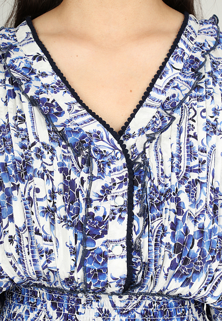 Платье TAJ BY SABRINA CRIPPA  - Вискоза - цвет голубой