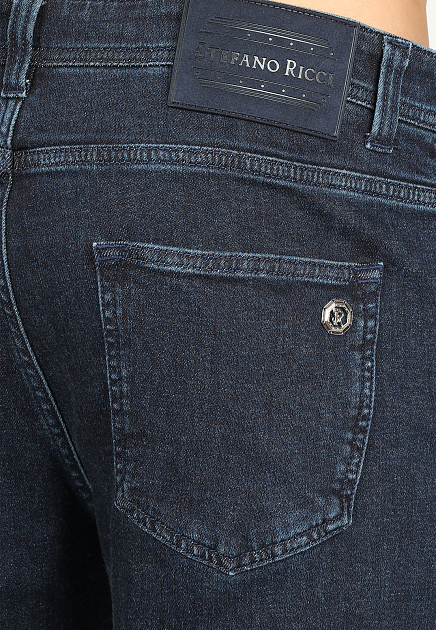 Хлопковые джинсы с добавлением кашемировых волокон STEFANO RICCI - ИТАЛИЯ