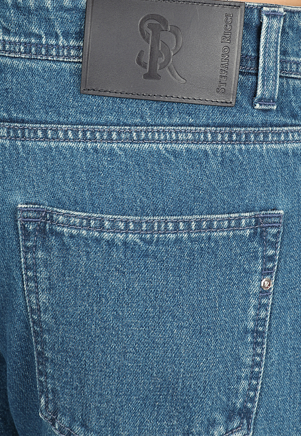 Базовые джинсы из хлопка STEFANO RICCI - ИТАЛИЯ