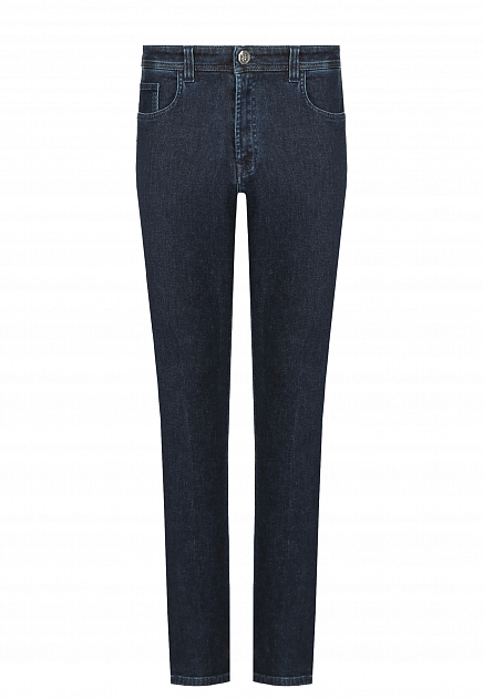 Хлопковые джинсы с добавлением кашемировых волокон STEFANO RICCI - ИТАЛИЯ