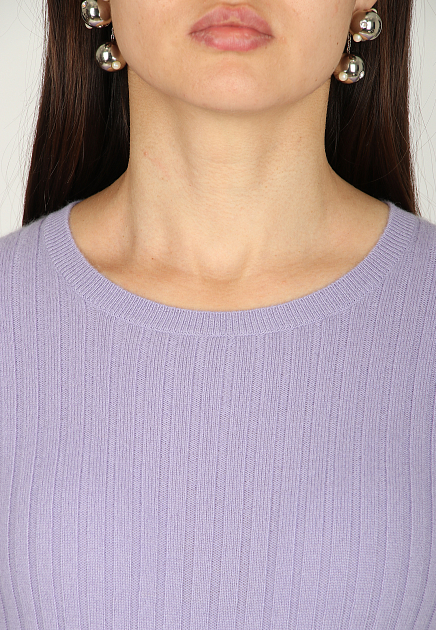 Пуловер ALLUDE  - Кашемир - цвет фиолетовый