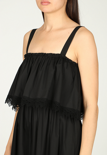 Платье LIU JO  - Хлопок - цвет черный