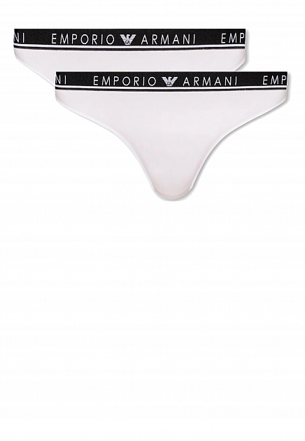 Комплект белых трусов EMPORIO ARMANI Underwear