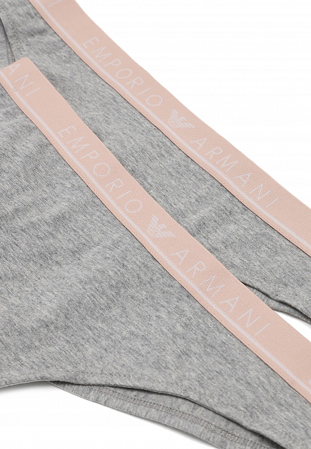 Комплект серых трусов EMPORIO ARMANI Underwear - ИТАЛИЯ