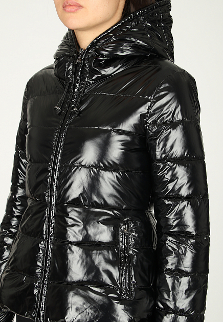 Куртка PATRIZIA PEPE  - Полиамид - цвет черный
