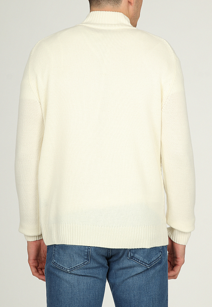 Пуловер CORNELIANI  - Шерсть - цвет белый