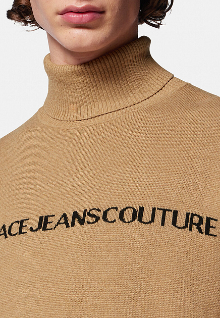 Свитер VERSACE JEANS COUTURE  - Хлопок - цвет бежевый