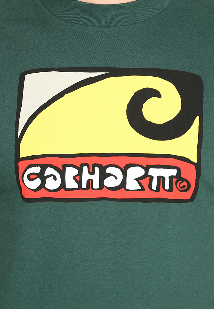 Футболка CARHARTT WIP  - Хлопок - цвет зеленый