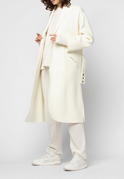 Пальто MAX&MOI  - Шерсть - цвет белый