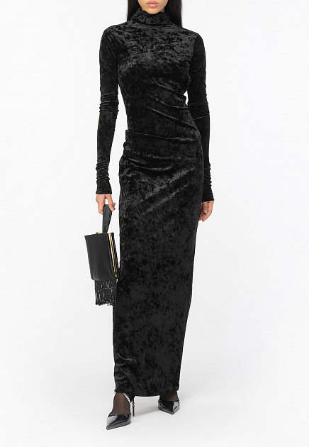 Платье PINKO  - Полиэстер - цвет черный