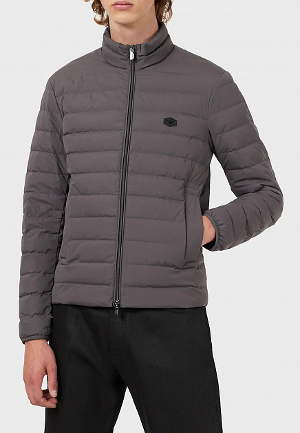 Куртка EMPORIO ARMANI  - Полиэстер - цвет серый