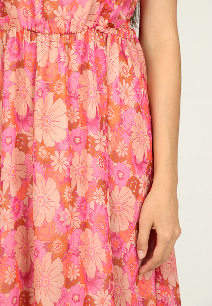 Шифоновое платье с цветочным принтом LIU JO