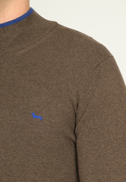 Пуловер HARMONT&BLAINE  - Вискоза, Шерсть - цвет коричневый