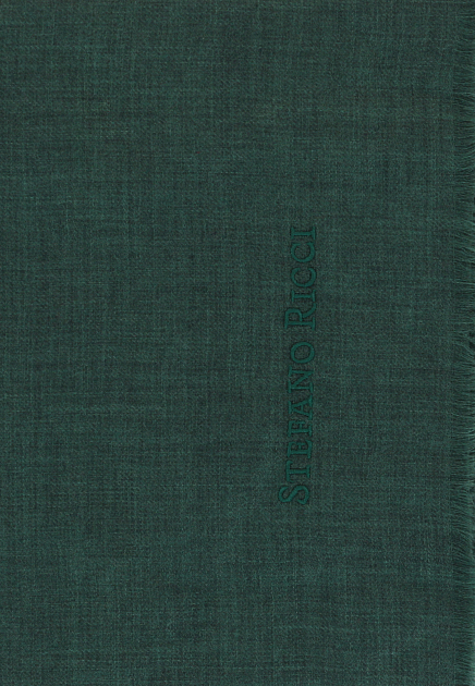 Шарф STEFANO RICCI  - Кашемир - цвет зеленый