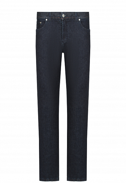 Базовые джинсы из хлопка с добавлением кашемира RICHARD J. BROWN - ИТАЛИЯ