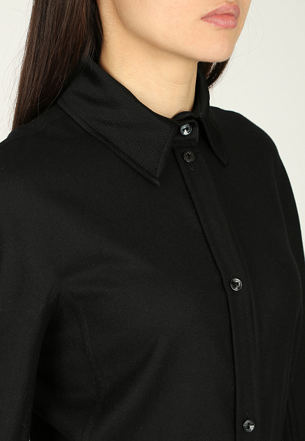 Платье AGNONA  - Шерсть - цвет черный