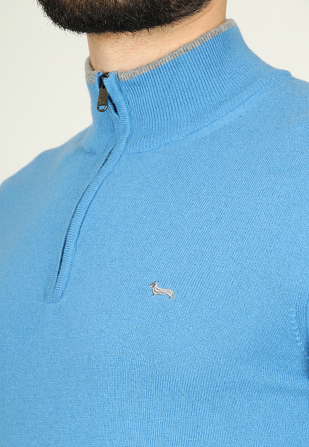 Пуловер HARMONT&BLAINE  - Вискоза, Шерсть - цвет голубой