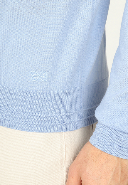 Пуловер CASTELLO d'ORO  - Меринос - цвет голубой