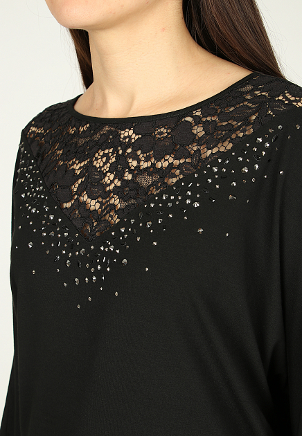 Пуловер ELISA FANTI  - Вискоза - цвет черный