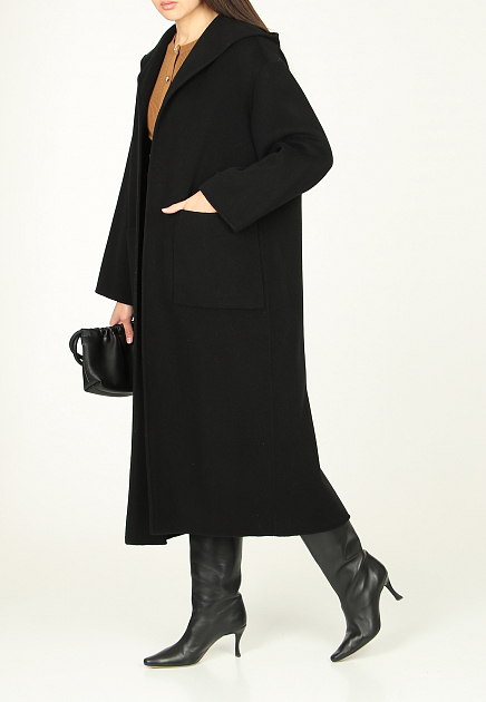 Пальто PINKO  - Шерсть - цвет черный