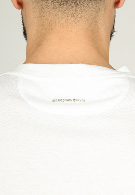 Базовая футболка из смеси хлопка и модала STEFANO RICCI