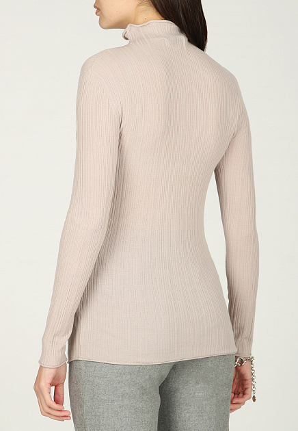 Пуловер COLOMBO  - Шерсть - цвет бежевый