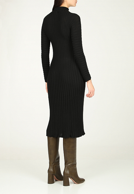 Платье COLOMBO  - Кашемир, Шелк - цвет черный