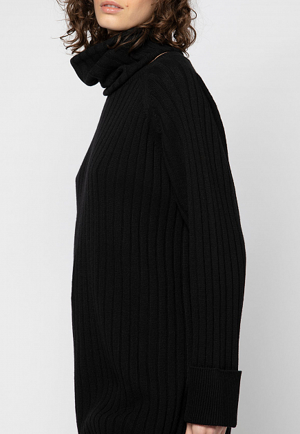 Платье MAX&MOI  - Шерсть, Кашемир - цвет черный