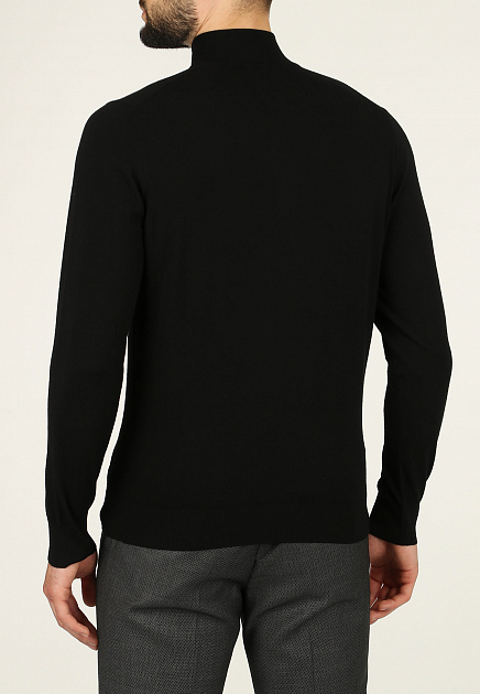 Пуловер COLOMBO  - Шерсть - цвет черный
