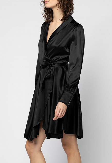 Платье MAX&MOI  - Шелк - цвет черный