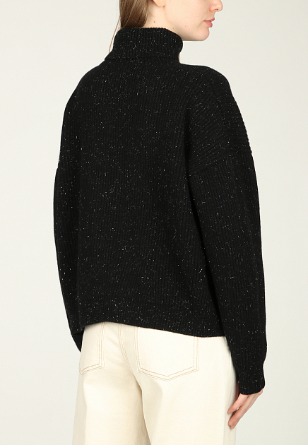 Пуловер PESERICO  - Шерсть - цвет черный